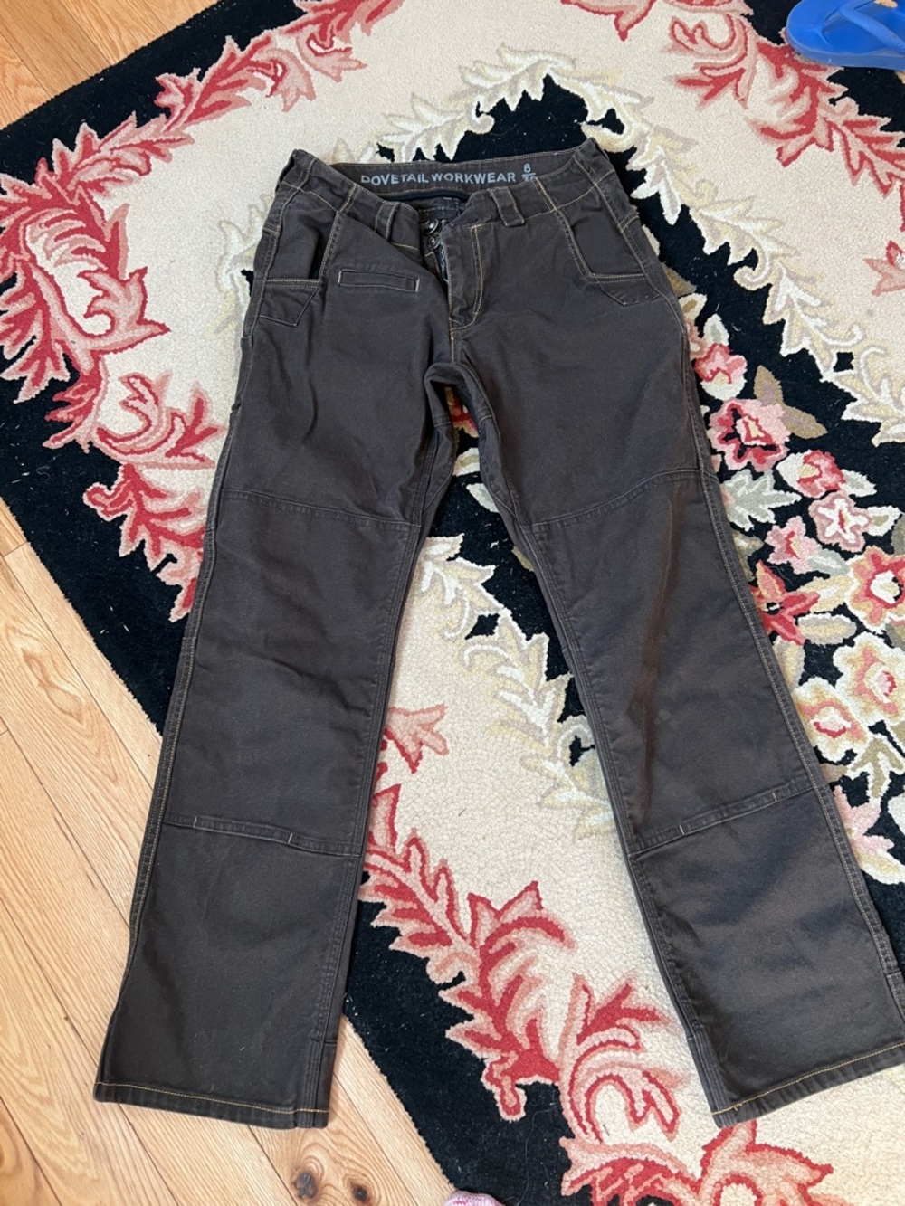 Dovetail Workwear Women's Brown Utility Pants
